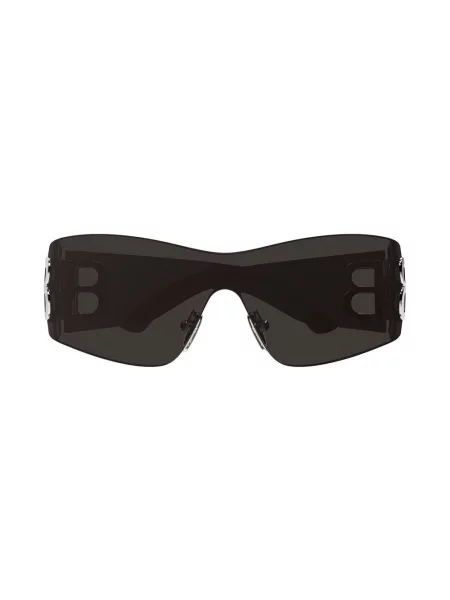 Lniane okulary przeciwsłoneczne Balenciaga szare