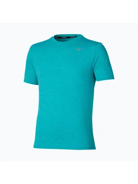 Мъжка тениска за бягане Mizuno Impulse Core Tee capri breeze синьо
