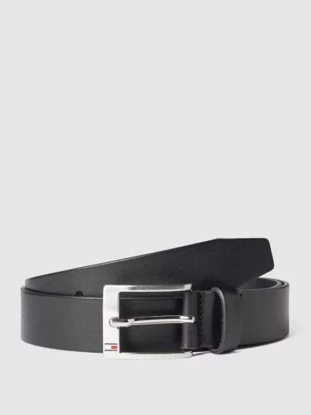 Skórzany New Aly Tommy Hilfiger czarny
