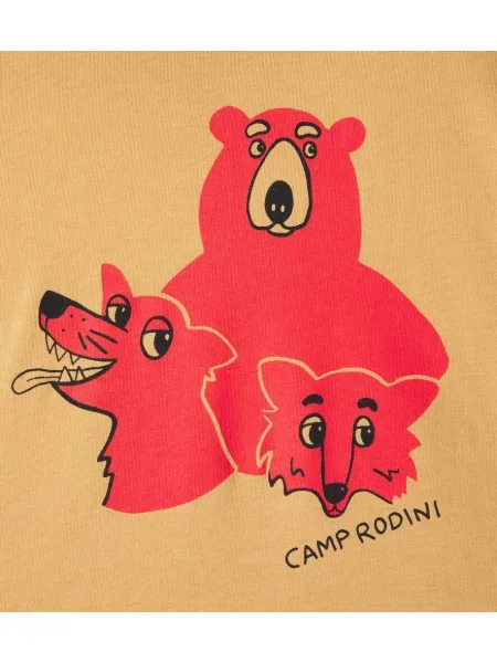 Μπλούζα Mini Rodini μπεζ