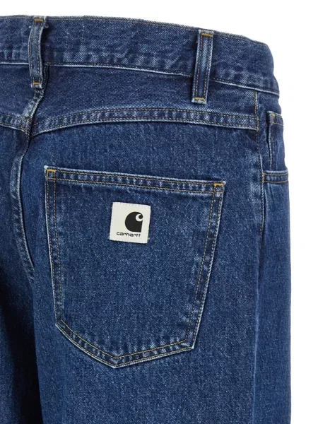 Дънки Carhartt Wip синьо