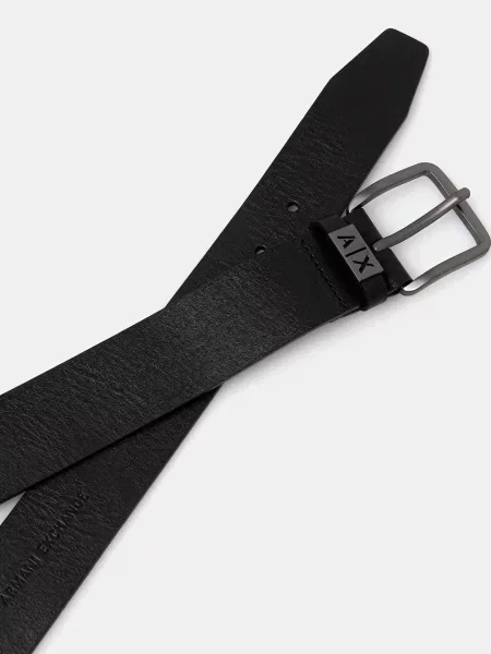 Кожаный ремень Armani Exchange с ремешками