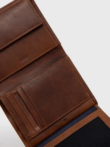 Шкіряний гаманець Joop! коричневий