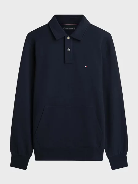 Махровий светр Tommy Hilfiger синій