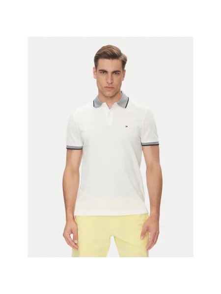 Polo majica Tommy Hilfiger bijela