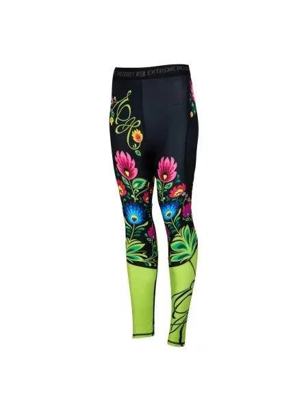 Legginsy sportowe EXTREME HOBBY FOLK czarne