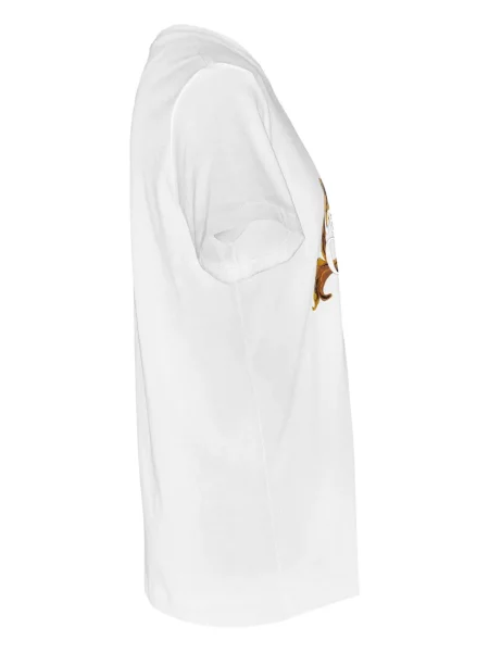 Tricou Versace Jeans Couture cu imagine alb