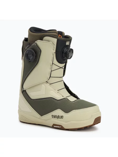 Férfi snowboard cipő ThirtyTwo Double Boa Hansen warm grey/olive Double Boa Hansen bézs
