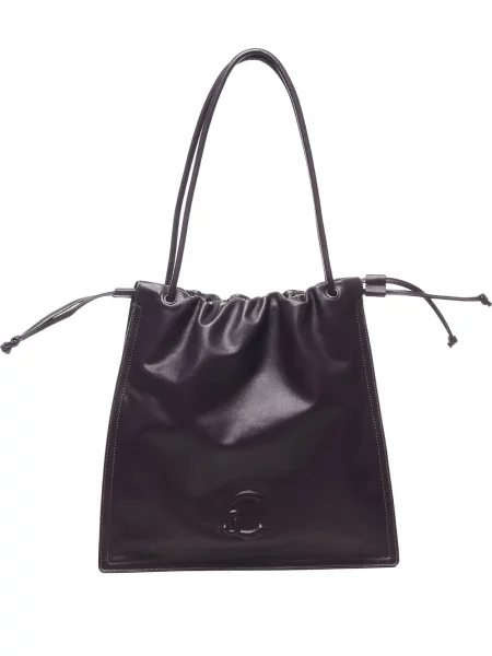 Geanta de piele Coccinelle din piele violet