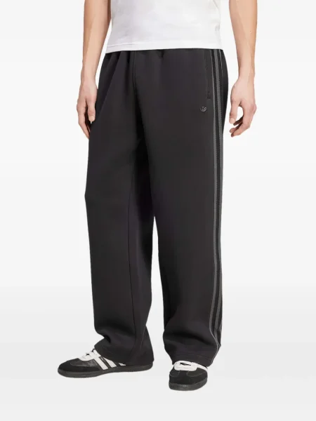 Pantaloni Adidas cu dungi negru