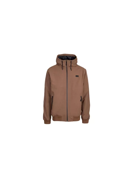 IrieDaily Nilas Jacket Mężczyźni Kurtki IrieDaily Brązowy Size: M czarna