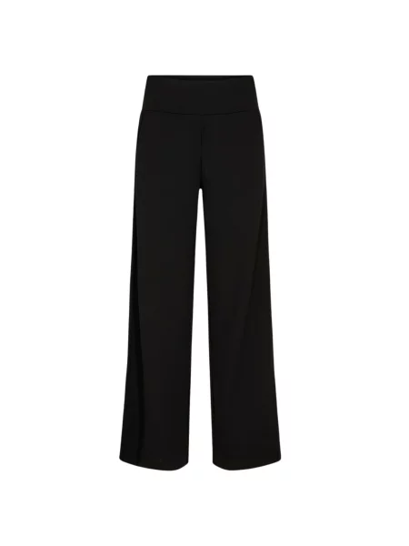 Soyaconcept Pantaloni cutați Siham negru