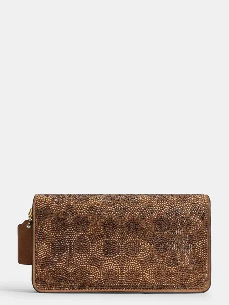 Кожаная сумка через плечо Coach