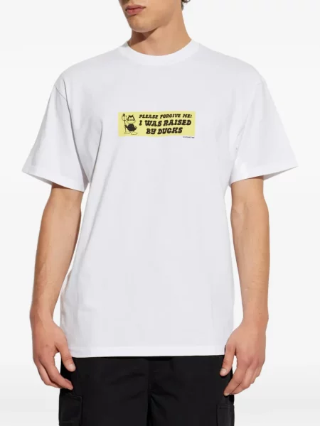 Tricou Carhartt Wip cu imagine alb