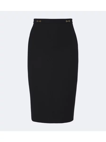 Puzdrová sukňa Gucci čierna
