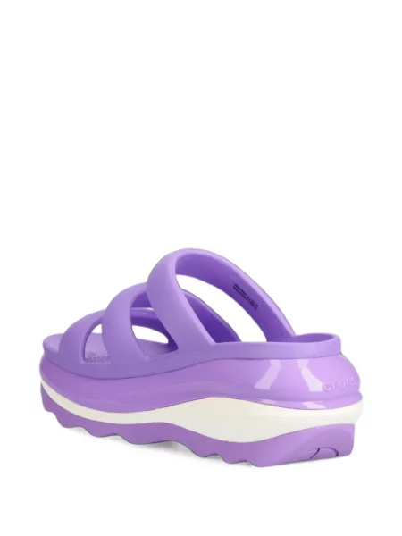 Sandale Crocs clasici cu bretele violet