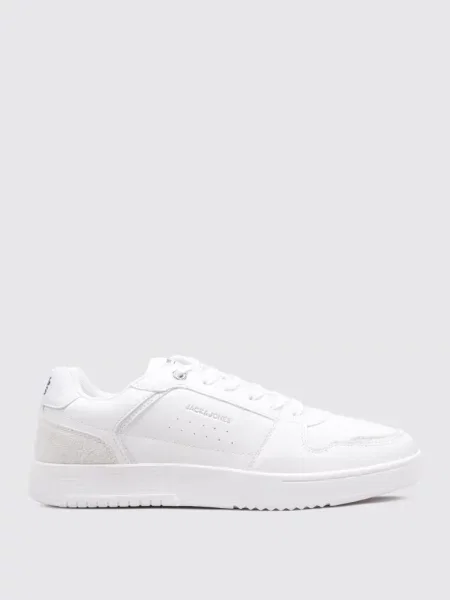 Sneakersy Pu Jack & Jones Ealing białe