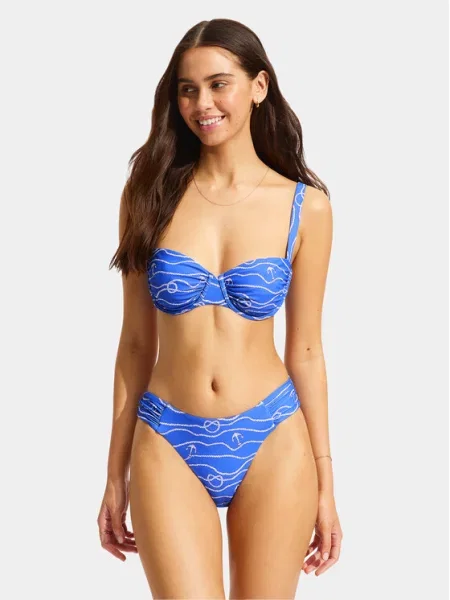 Maudymosi kostiumėlis Seafolly mėlyna