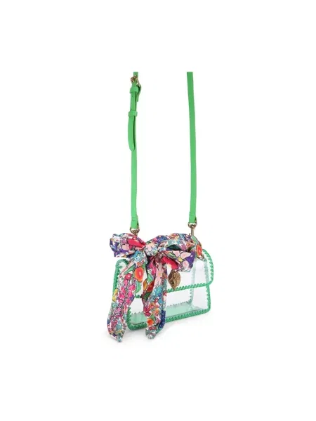 Kurt Geiger London torebka crossbody KENSINGTON zielona