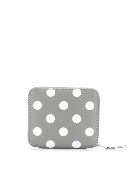 Taškuotas piniginė Comme Des Garçons Wallet pilka