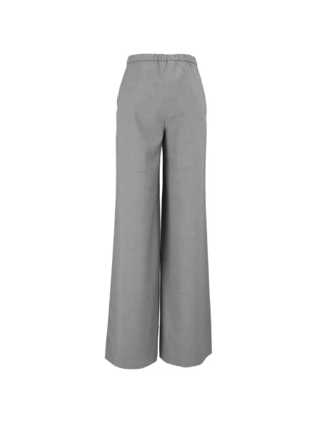 Pantaloni Max Mara cu cordon gri