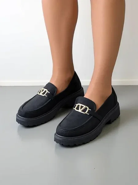 Мокасини Resti черно