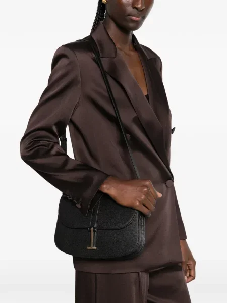Geantă Tom Ford din piele negru