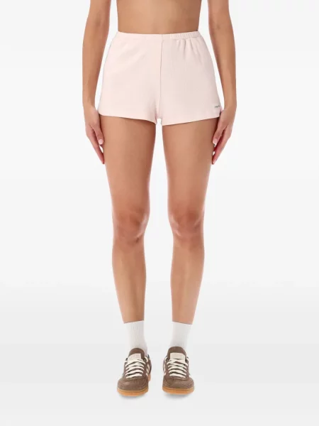 Pantaloni scurți Sporty & Rich cu autograf roz