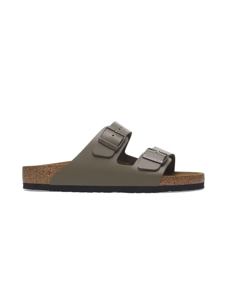 Birkenstock De piele șlapi Arizona | narrow fit gri