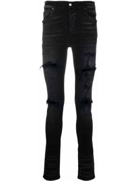 Skinny fit traperice Amiri crna