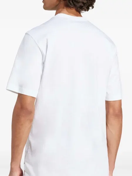 Тениска Adidas на райета бяло