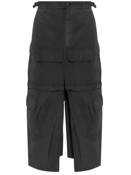 Fusta maxi Balenciaga negru
