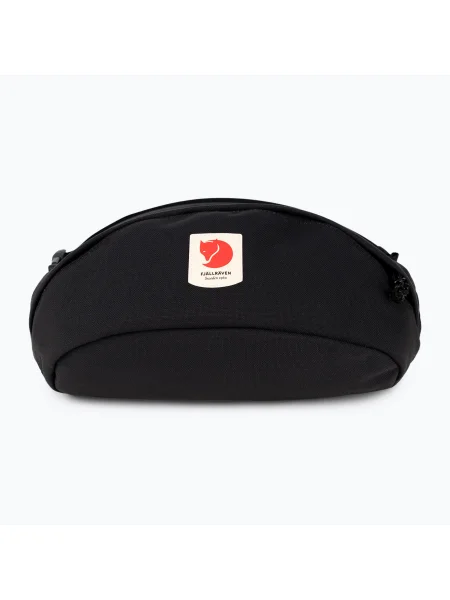 Fjällräven Ulvo Medium taška na ledvinky čierna