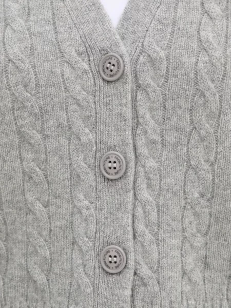 Cardigan From Future tricotate gri