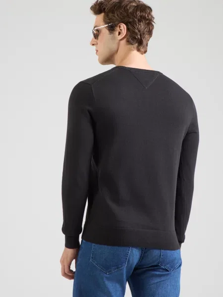TOMMY HILFIGER Sveter ESSENTIAL' čierna