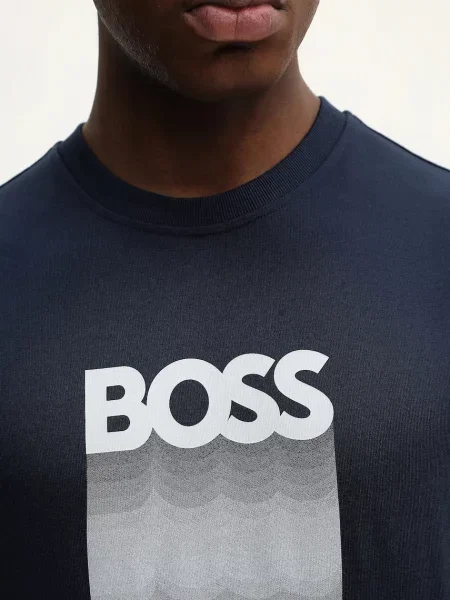 Футболка BOSS Orange Te_Insignia помаранчева