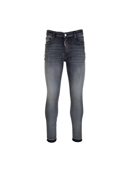 Skinny jeansy skinny Dsquared2 szare