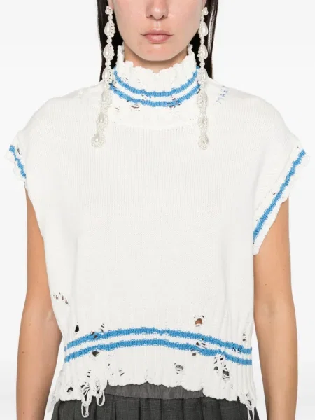 Top Marni alb