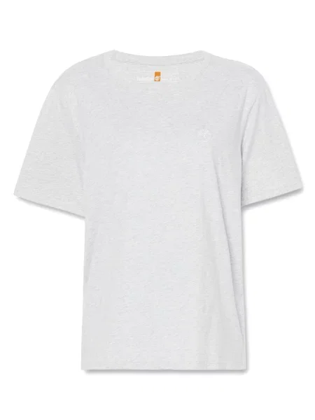 TIMBERLAND Tricou Dunstan gri deschis alb