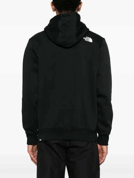 Суичър с качулка The North Face черно
