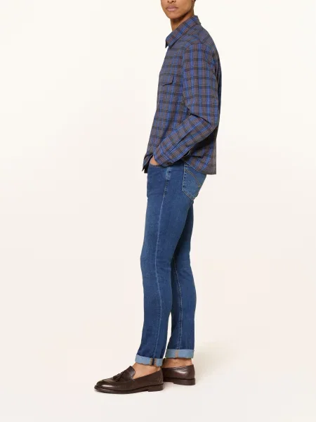 Dondup Dżinsy George Skinny Fit blau niebieskie