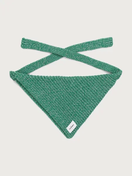 Cloimh fular de damă din lână verde