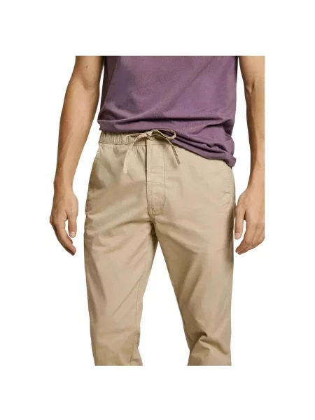 Kalhoty Pepe Jeans béžové