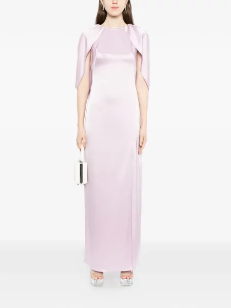 Maxi rochie maxi Amsale de costum violet