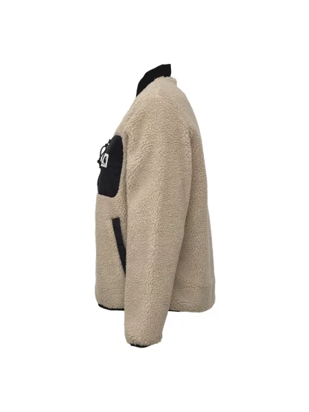 Kurtka Carhartt Wip polarowa beżowa