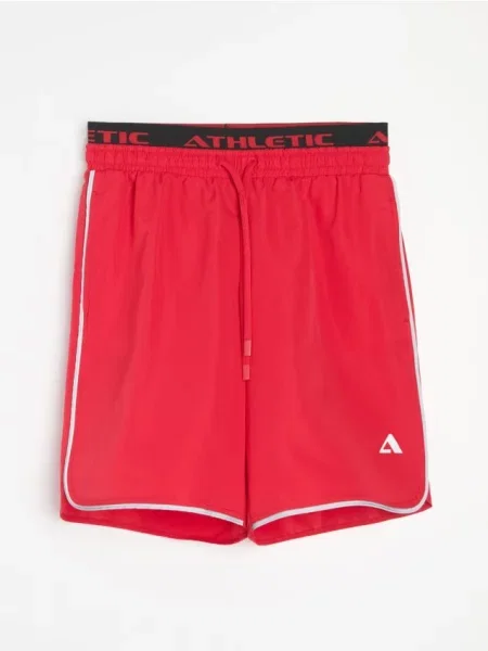 Sinsay Szorty kąpielowe czerwony