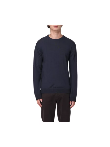 Sweter Woolrich wełniany niebieski