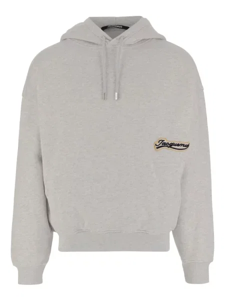 Hanorac cu glugă Jacquemus gri