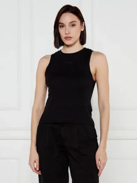 GUESS ACTIVE Top GELSEY negru