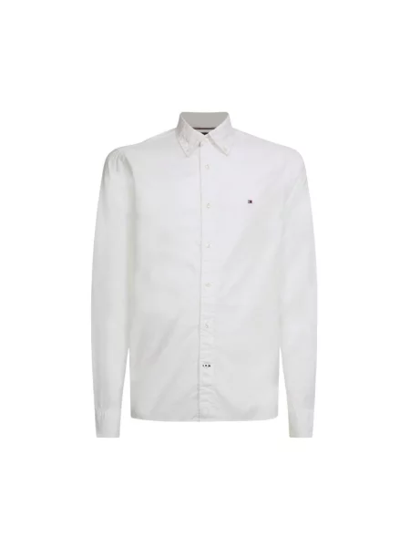 Koszula Tommy Hilfiger z długim rękawem casual biała